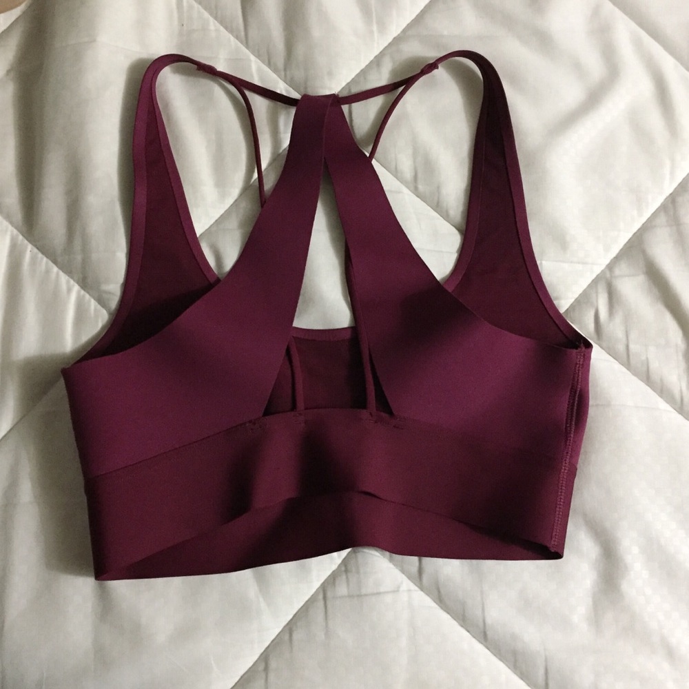 SOLD. NWOT PINK Victoria’s Secret Maroon Sports Br